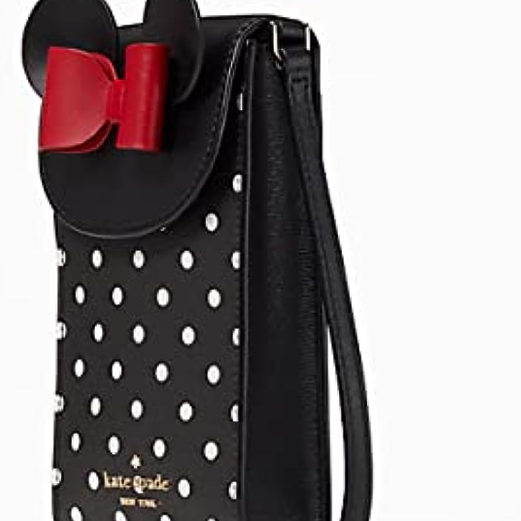 Disney X Kate Spade New York Minnie Mouse North South Flap Phone Crossbody